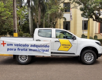 Novo veículo vai reforçar trabalho da Defesa Civil de Avaré
