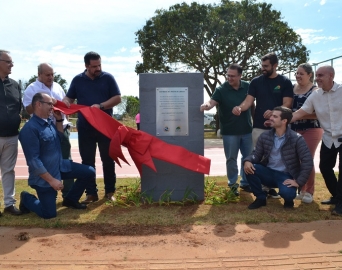 Com mais de 700 metros quadrados, Parque Linear é inaugurado em Avaré
