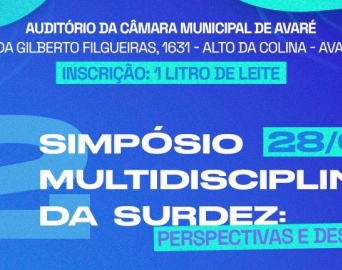 Simpósio discute direitos e educação de surdos no dia 28