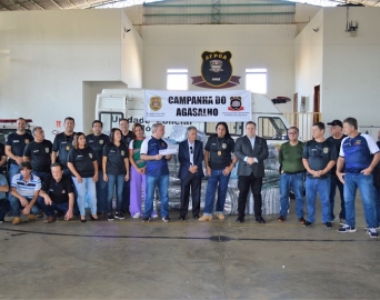 Polícia Civil doa 476 cobertores para o Fundo Social de Avaré