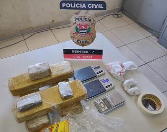 Polícia Civil apreende mais de 3 kg de drogas em matagal no Jardim Vera Cruz
