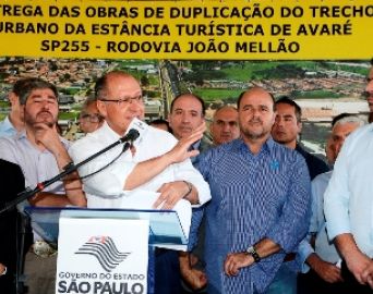 Inaugurada a duplicação do trecho urbano da SP-255