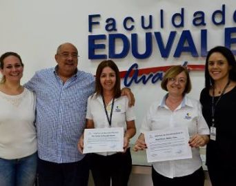 Eduvale premiou colaboradoras da Instituição