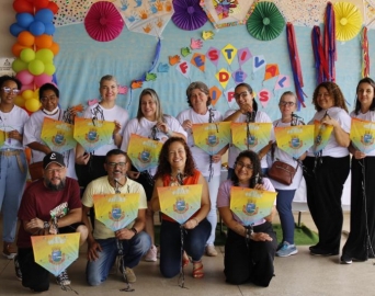 Festival de Pipas reúne pais e alunos na creche Jandira Pereira