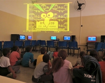 Projeto utiliza tecnologia para conscientizar alunos sobre a dengue
