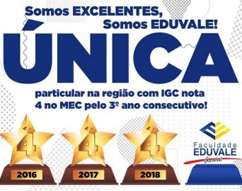 Faculdade Eduvale se consolida entre as melhores faculdades do país