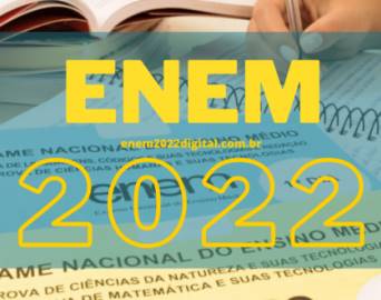 Inscrições para o Enem 2022 começam nesta terça-feira, 10 de maio