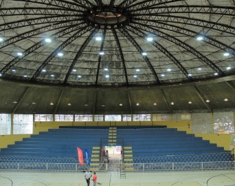 Ginásio Municipal Kim Negrão ganha iluminação de LED