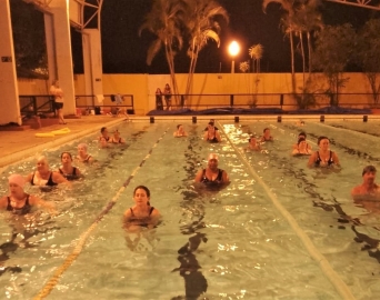 Piscina Municipal reinicia atividades após passar por limpeza