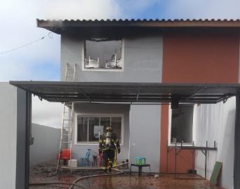 Explosões seguidas de incêndio mobilizam Corpo de Bombeiros em Avaré