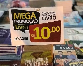 Com títulos a partir de R$ 10, Feira Popular do Livro começa hoje