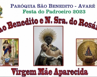 Paróquia de São Benedito promove a Festa do Padroeiro de 6 a 15 de outubro