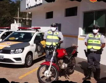 Polícia Rodoviária detém indivíduo em flagrante por furto de moto