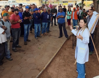 Prefeitura orienta trabalhadores sobre proteção auditiva