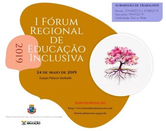 Fórum Regional de Educação será realizado em Avaré