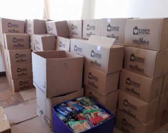 Avaré recebe cestas básicas e cobertores do Fundo Social de São Paulo