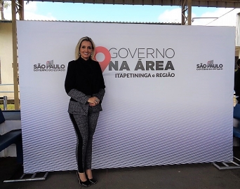 A convite da Casa Civil, Carla Flores participa da iniciativa Governo na Área