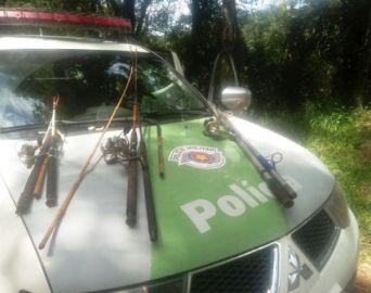 Homens são multados por pesca ilegal em Piraju