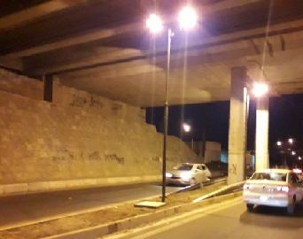 Pontilhão do Paineiras recebe iluminação a pedido de vereador