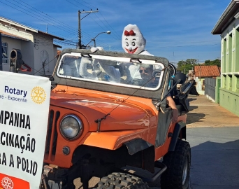 Rotary Club realiza campanha de combate à poliomielite em Avaré 