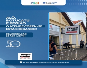 Botucatu ganha posto de atendimento do Coren-SP no Poupatempo