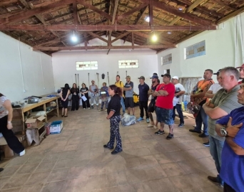 Frente de Trabalho se prepara para iniciar os trabalhos em praças e ruas