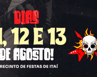 Bandas já podem se inscrever para tocar no 3º Itaí Rock Fest