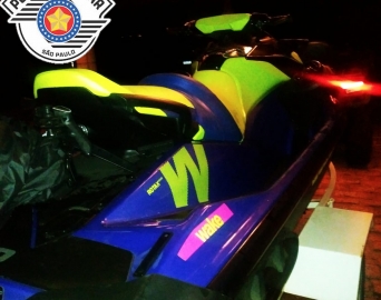 Polícia Militar recupera Jet Ski furtado na represa