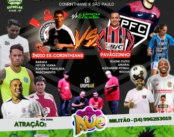 Jogo beneficente vai trazer estrelas do futebol para Avaré