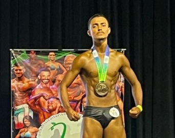 Atleta de 17 anos é o mais novo nome de Avaré no fisiculturismo