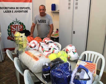 Avaré recebe material esportivo da Secretaria de Esportes de São Paulo