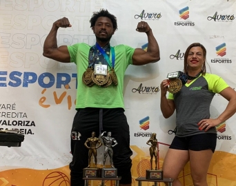 Avaré conquista vitória em dose dupla em competição de fisiculturismo