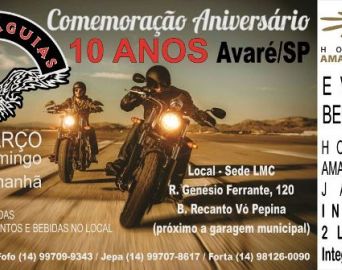 Libertáguias comemora 10 anos com evento beneficente neste domingo