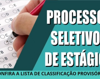 Confira a classificação provisória do processo seletivo para estágio da Câmara