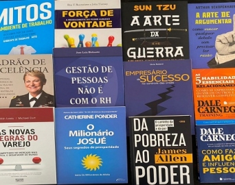 Feira Popular do Livro traz títulos para o empreendedor por R$ 20,00