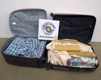 TOR apreende grande quantidade de maconha na Castello