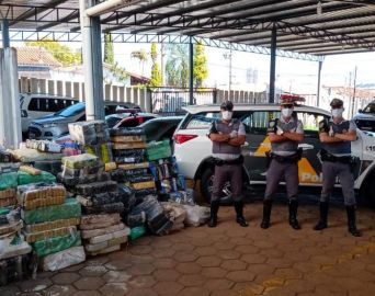 Policiamento Rodoviário apreende quase 4 toneladas de maconha