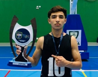 Avareense Matheus Felipe é campeão brasileiro de basquete interclubes