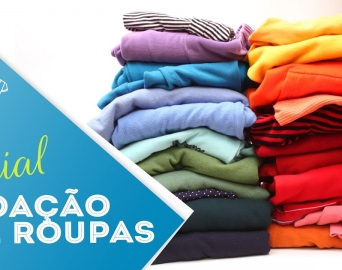 Campanha de doação de roupas do Fundo Social segue até 9 de outubro