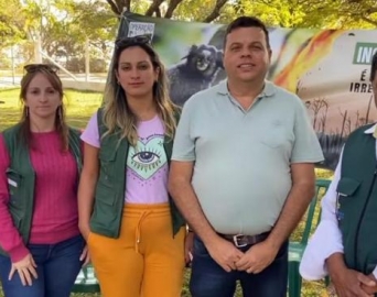 Secretaria de Meio Ambiente promove ações preventivas contra queimadas
