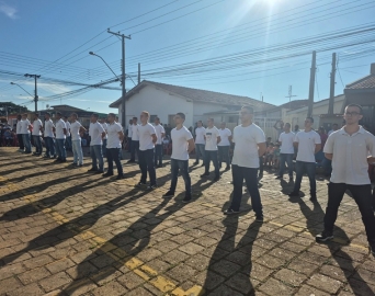 Início das atividades no TG: jovens atiradores iniciam jornada de formação militar
