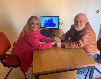 Provedor da Santa Casa visita a Secretaria Municipal da Mulher