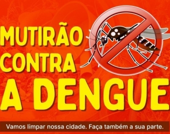 Bairro São Rogério: mutirão contra dengue começa neste sábado, 3