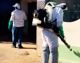 Santa Elizabeth recebe nebulização contra o mosquito da dengue nesta sexta-feira (04)