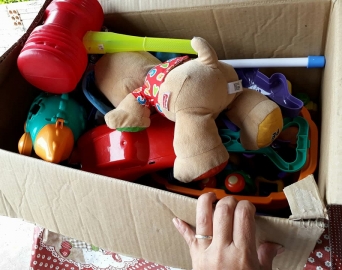 Voluntários pedem doações para realização da Festa do Dia das Crianças