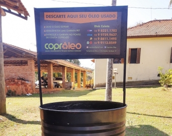 Parceria assegura destinação correta do óleo doméstico usado