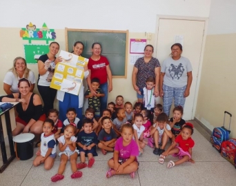 Prevenção a escorpiões é tema de palestra na creche Maria Izabel 