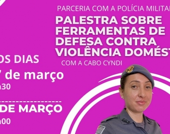 Violência doméstica é tema de palestras na Secretaria da Mulher