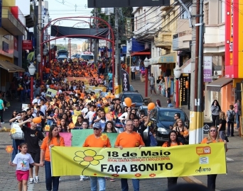 Caminhada da campanha Faça Bonito acontece nesta segunda-feira, 19