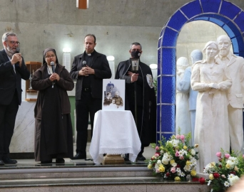 Reitor do Santuário de Alençon na França visita o município de Cerqueira César 
